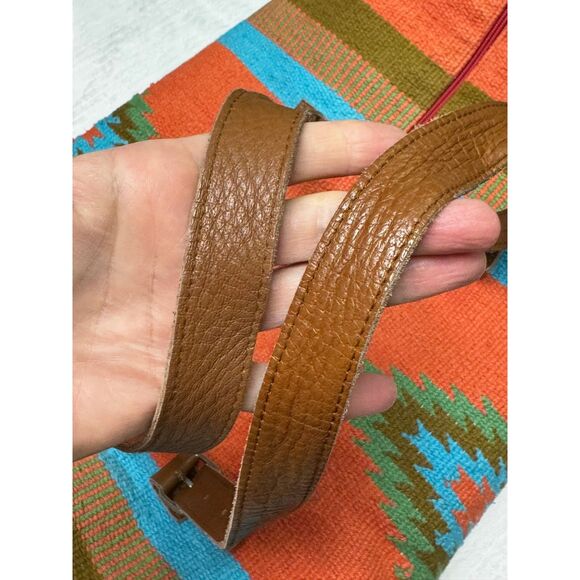 Z&L EUROPE Cotton/Genuine Leather Kilim Duffle Bag, Southwest, Large Size - Picture 7 of 13